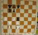 Шахматная доска демонстрационная складная